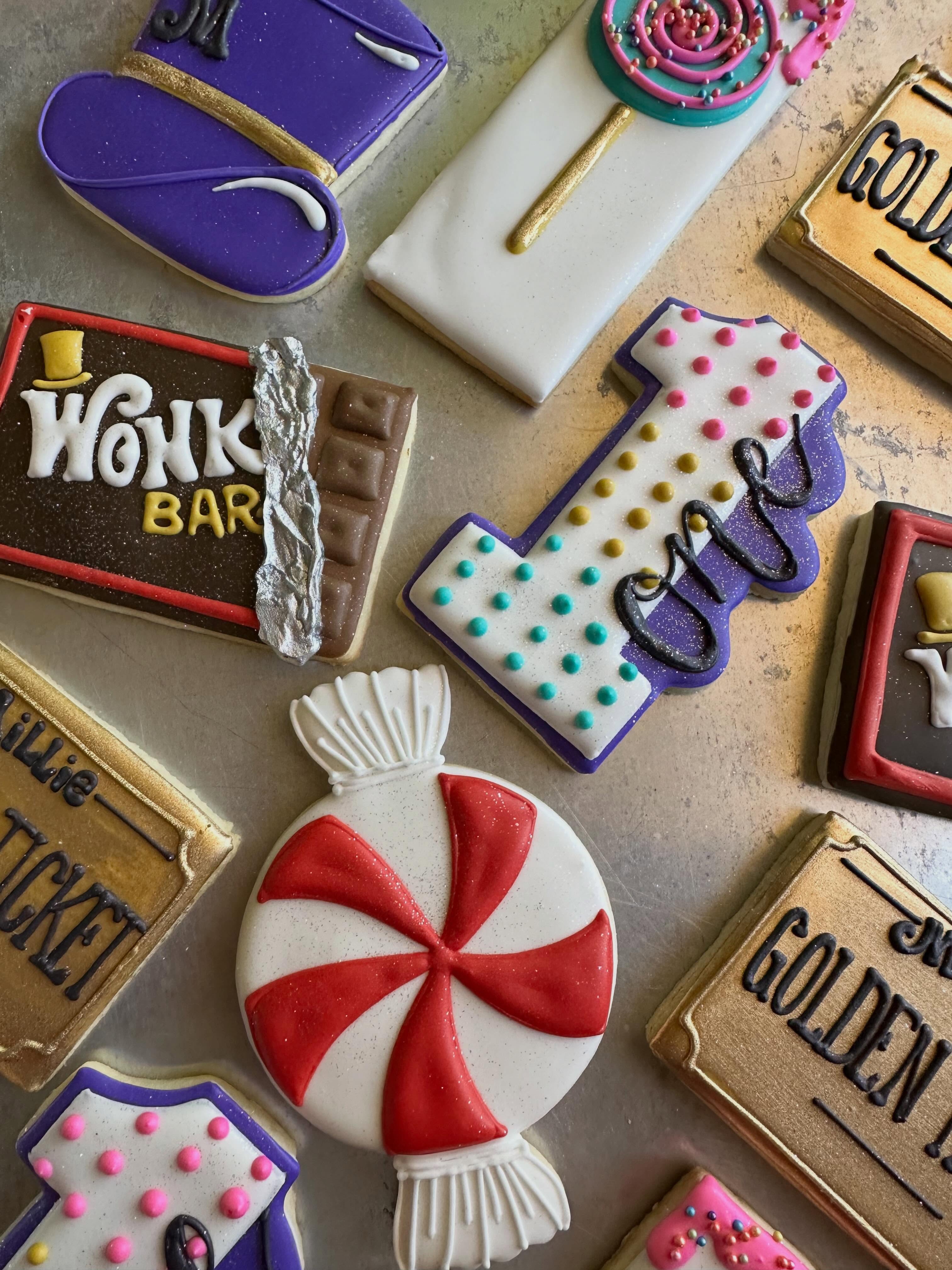 Decorated cookies